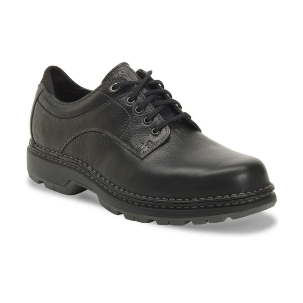 Timberland Madison Summit Double‎ Welt Comfort Oxfords Black Leather Mens 11.5